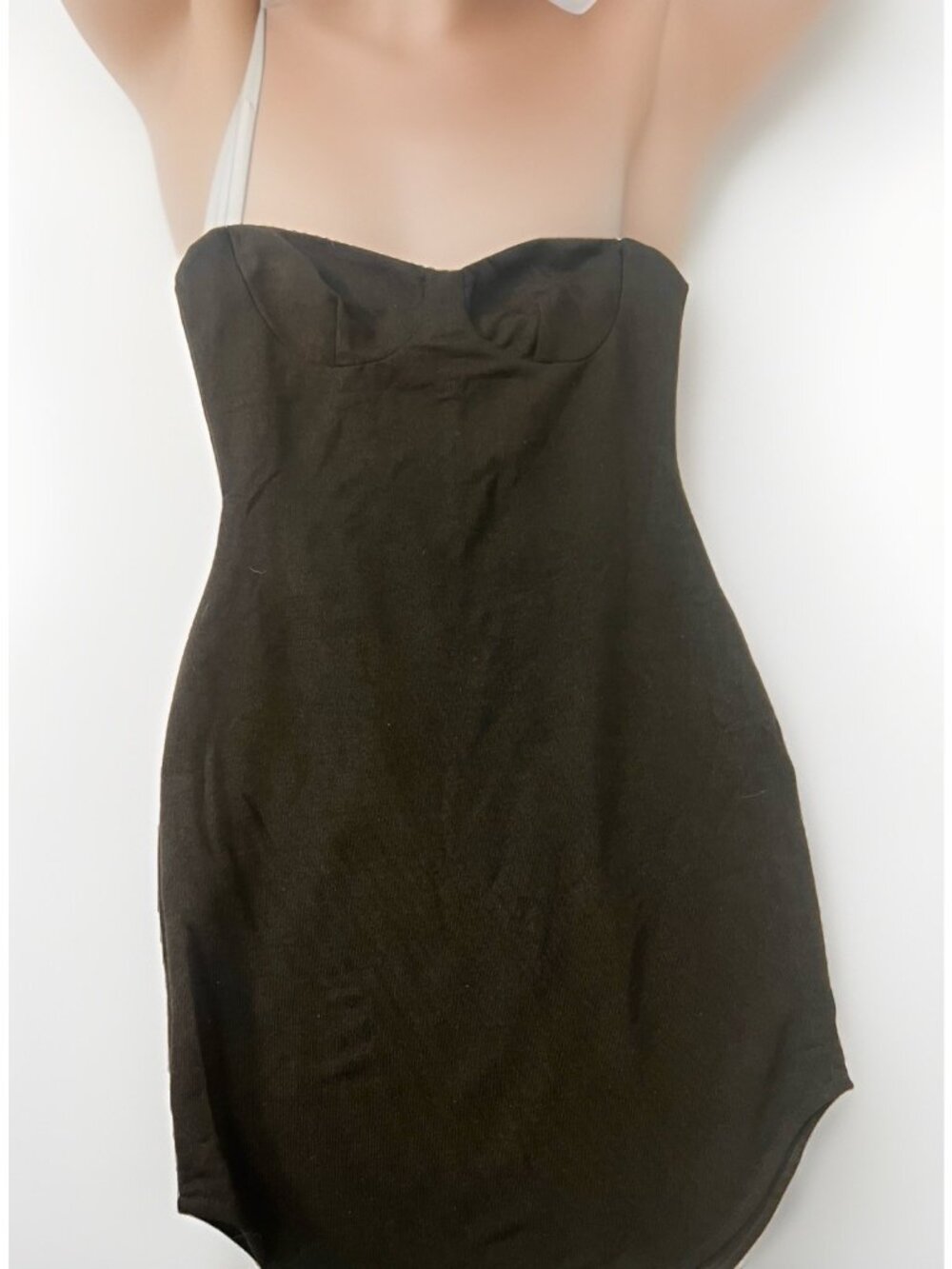 NWT HELLO MOLLY Curves Hem Mini Dress Black Sorority Girl. XS. O